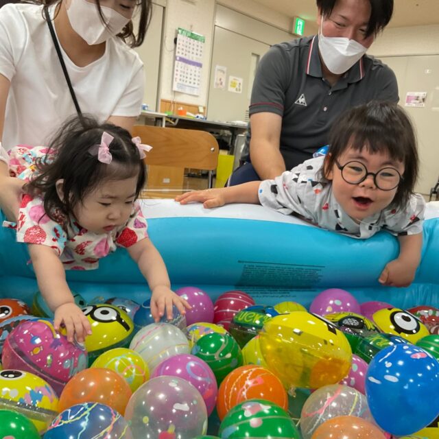 就学前：あそびと発達とADL
8/9(土)は縁日あそびでした♪

次回は9/13(土)「移動あそび」です♪

#重症心身障害児　#重症心身障害　#障がい児　#障害児　#肢体不自由児　#医療的ケア児　#早産児　#低出生体重児　#脳性まひ　#脳性麻痺　#脳室周囲白質軟化症　#PVL  #低酸素性虚血性脳症　#筋ジストロフィー　#筋疾患　#骨系統疾患　#神経筋疾患　#遺伝子疾患　#脊髄性筋萎縮症　#小児リハビリ　#小児リハ　#障害児リハビリ　#大阪府　#四天王寺和らぎ苑　#富田林市　#重症心身障害児施設　#児童発達支援